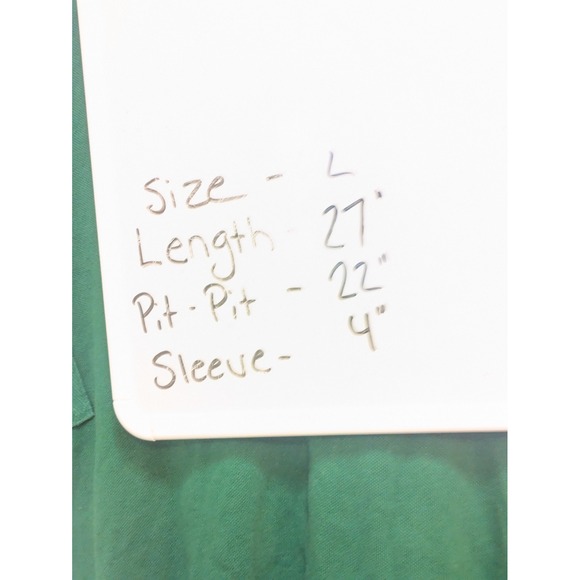 Polo Ralph Lauren Mens L Green Cotton Custom‎ Fit Crest Rugby Polo Shirt - Picture 9 of 9